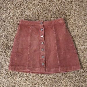 Corduroy Skirt